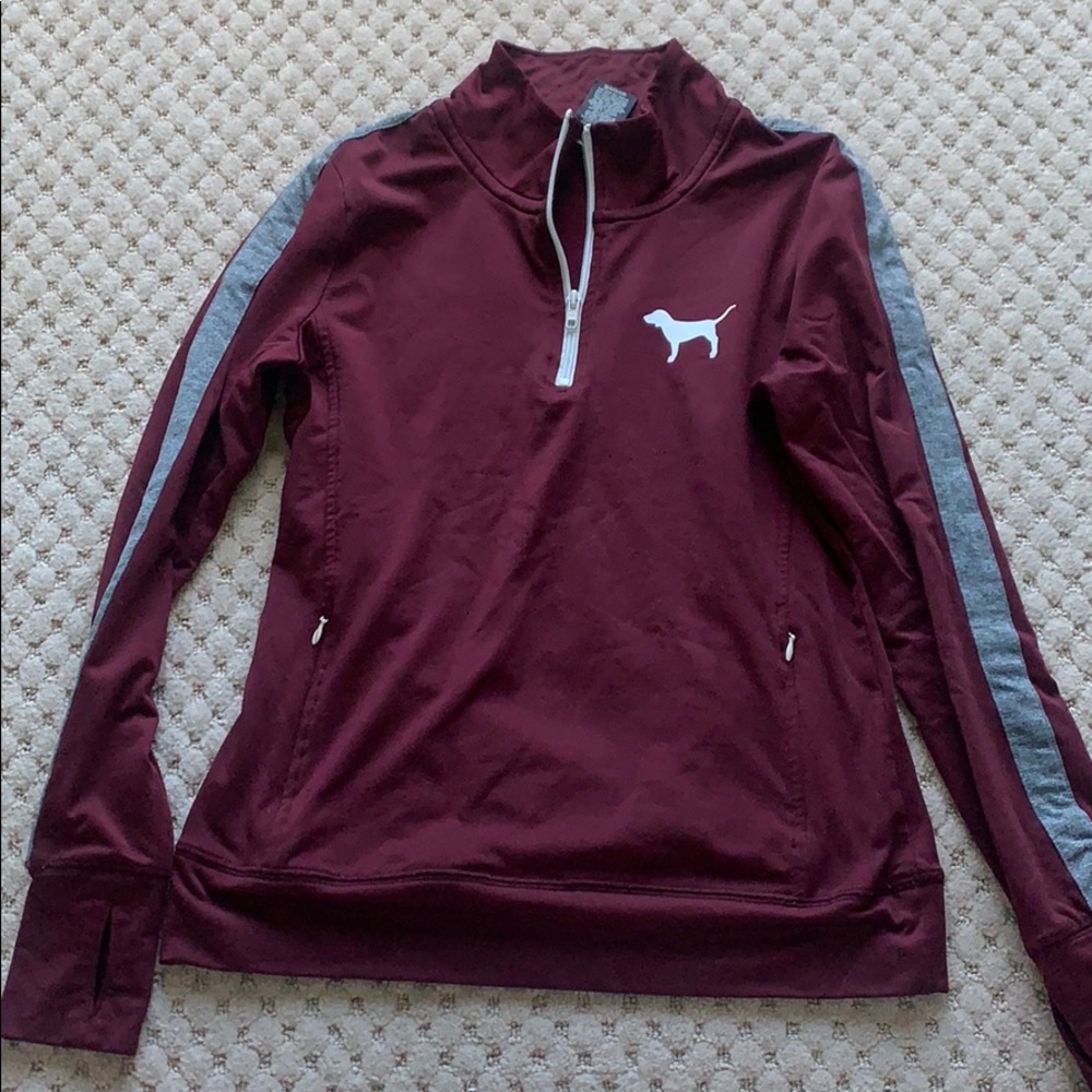 PINK quarter zip
